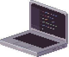 Laptop open